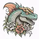 Team Dino tattoo design idea