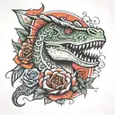 Team Dino tattoo design idea