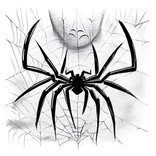 Spider man tattoo design idea