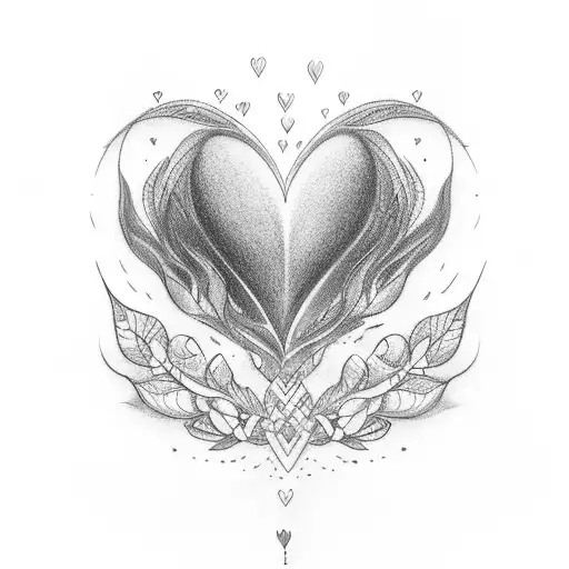 infitiny love and beyond  tattoo design idea