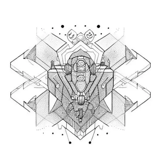 love to infitiny and beyond tattoo design idea