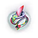 möbius strip tattoo design idea