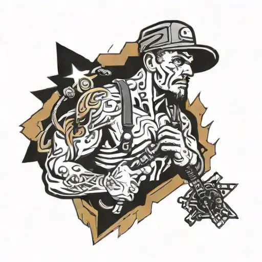 electrician mechanic tech tattoo design idea