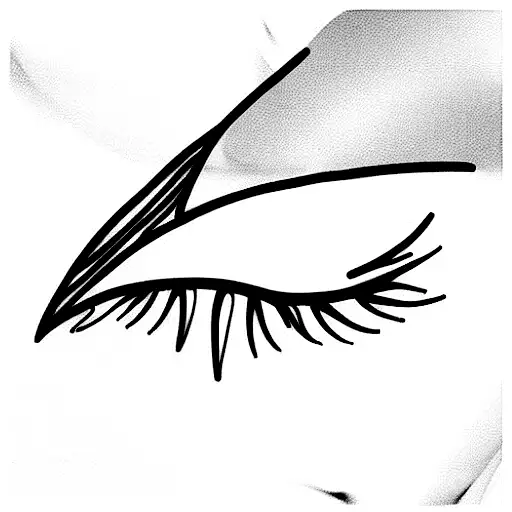 Egyptian line work  tattoo design idea