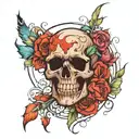 mind over matter tattoo design idea