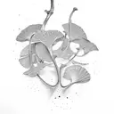 ginkgo biloba tattoo design idea