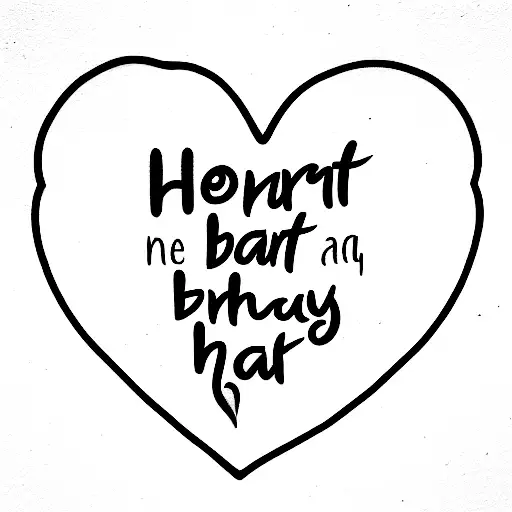 heart with mom and dads birthdays tattoo design idea