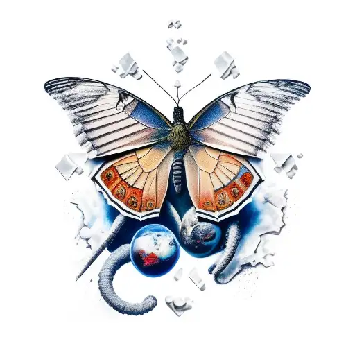 surviving the hardships of life through eternity  tattoo design idea