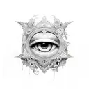 Third Eye tattoo design idea