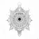 Third Eye tattoo design idea
