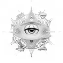 Third Eye tattoo design idea