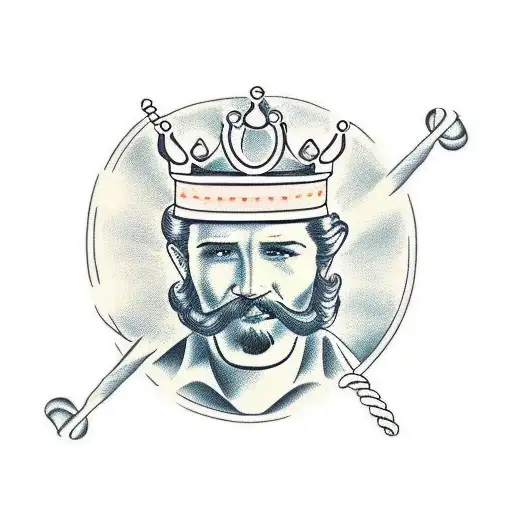 King's Crown tattoo design idea