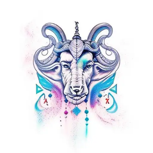 A tatoo for Aries girl, gratitude love, white favourite colour & 3 favourite number tattoo design idea