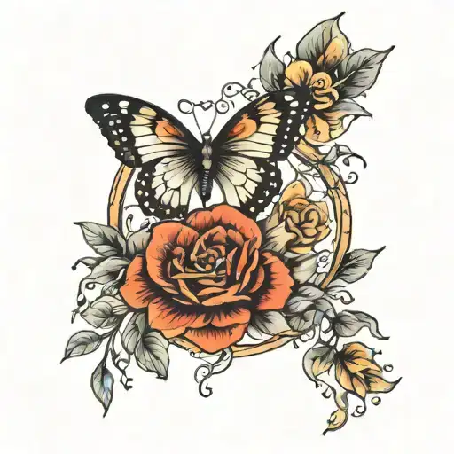 incorporate our name Jann and Lyra tattoo design idea
