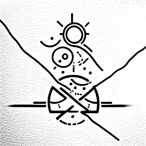 trust the process tattoo design idea