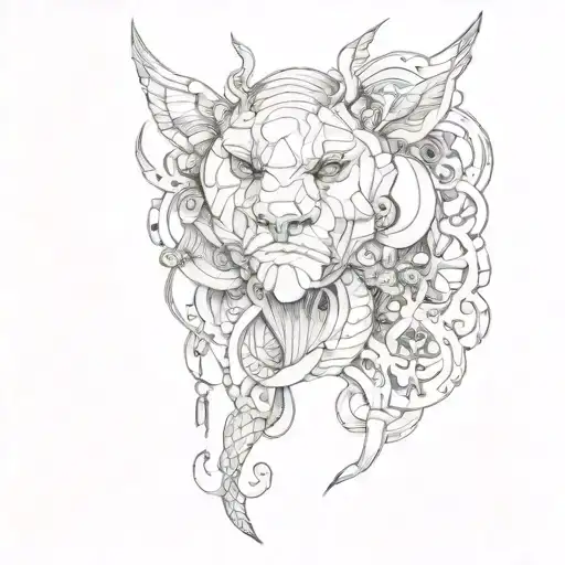 funny tattoo design idea