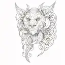 funny tattoo design idea