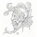 funny tattoo design idea