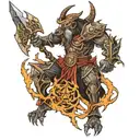 The elder scrolls oblivion tattoo design idea