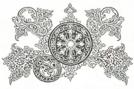 russian orthodox  tattoo design idea