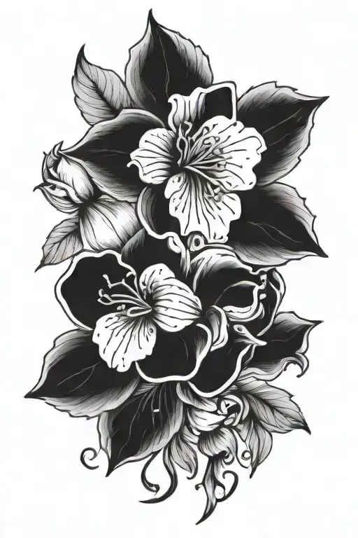 'Way down would you say I’m worthy flowers    tattoo design idea