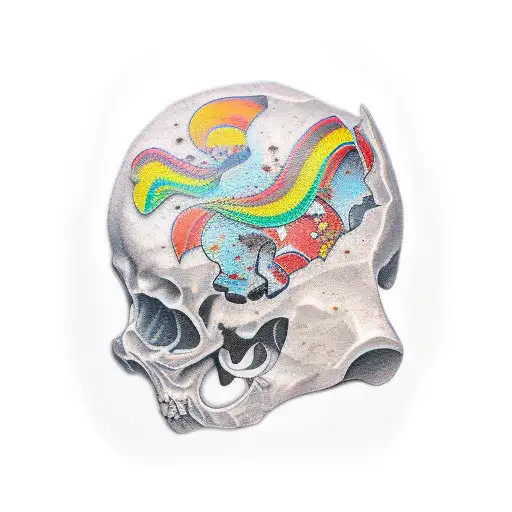 plaster tattoo design idea