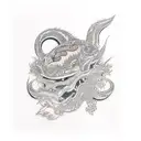 seven p j tattoo design idea