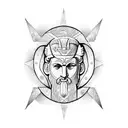 ancient Greece tattoo design idea