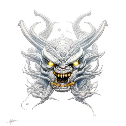 balrog being slain tattoo design idea