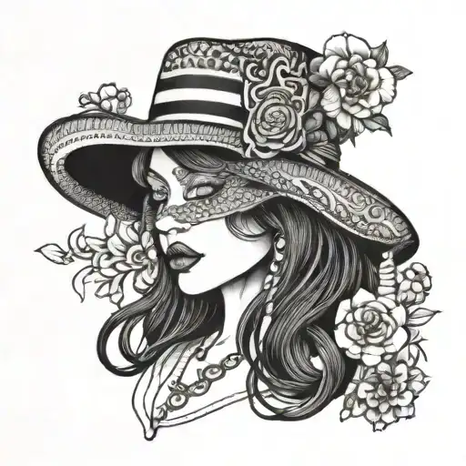 Luffya straw hat with vivre card tattoo design idea