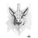 Incorporate construction equipment into a sketch-style tattoo inspired by farming tattoo design idea
