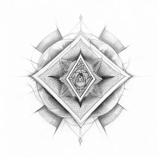 hermetic magic tattoo design idea