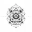 hermetic magic tattoo design idea