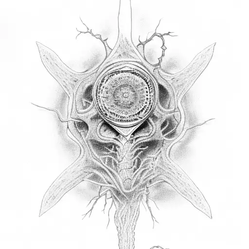 shalom consciousness neuron tattoo design idea