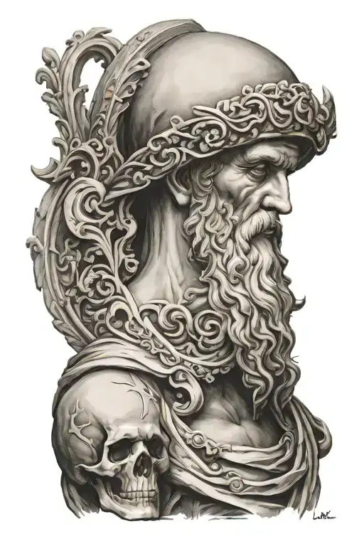 religious tattoo design idea