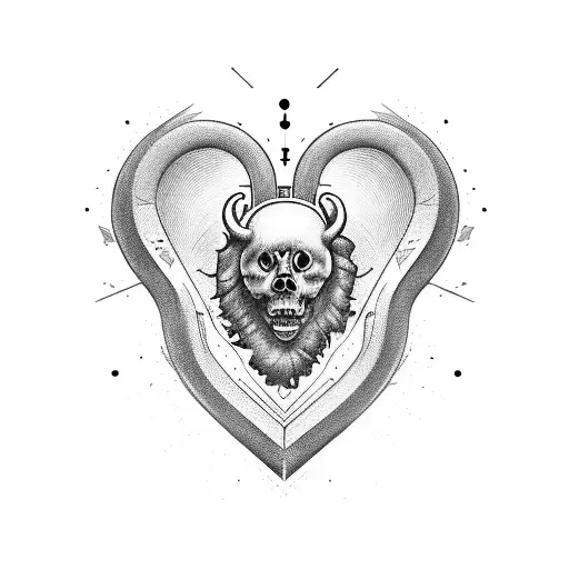 create an heart made by thre names; MATILDA, OSKAR and ANTON tattoo design idea