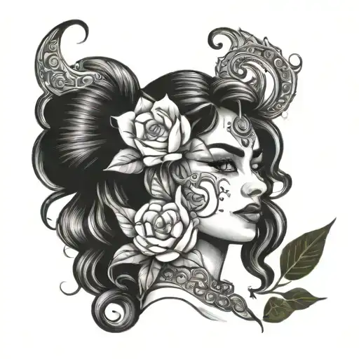 Priyanka tattoo design idea