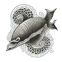 nautilus tattoo design idea