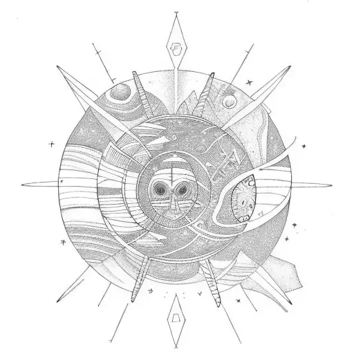 outer planets alliance tattoo design idea