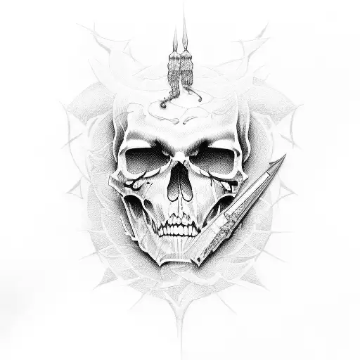 death before dishonor tattoo design idea