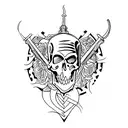 death before dishonor tattoo design idea