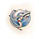 boomerang tattoo design idea