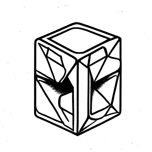 Dice tattoo design idea