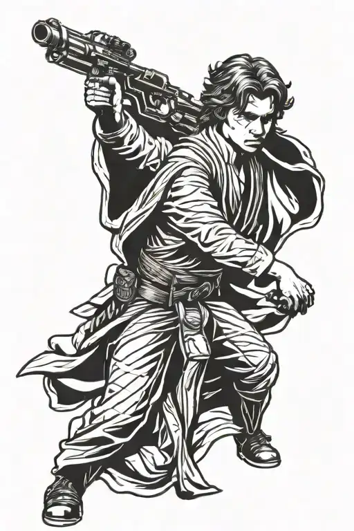 anakin skywalker tattoo design idea