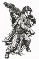 anakin skywalker tattoo design idea