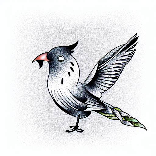 The worst bird in town tattoo design idea