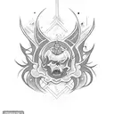 sonne tattoo design idea