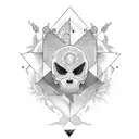 sonne tattoo design idea