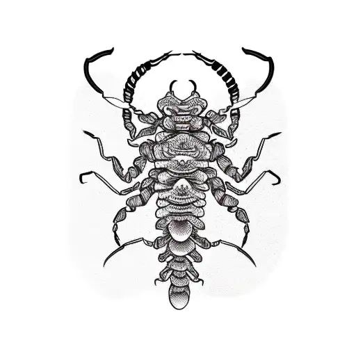 Scorpion tattoo design idea
