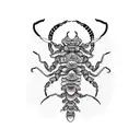 Scorpion tattoo design idea